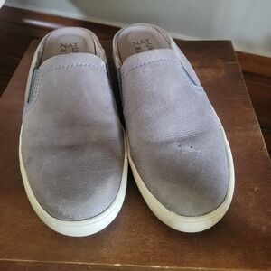 Gray mule sneakers